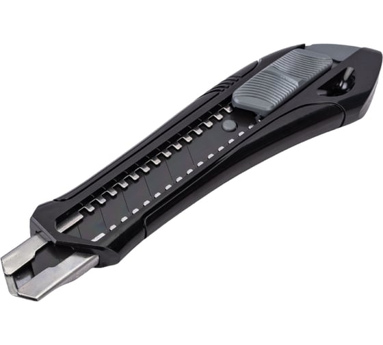 Канцелярский  нож STARTUL выдвижной 18 мм Black Line ST0923