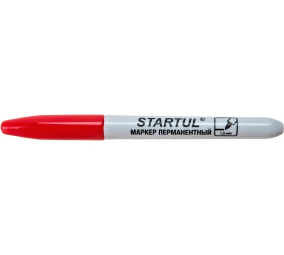 Перманентный фетровый маркер STARTUL Profi красный ST4350-03 1