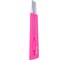 Канцелярский нож DELI E2038PINK 80мм шир.лез.9мм роз. блистер 1206499 24 шт. в упак. 1