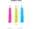 Канцелярский нож DELI E2038PINK 80мм шир.лез.9мм роз. блистер 1206499 24 шт. в упак. 7