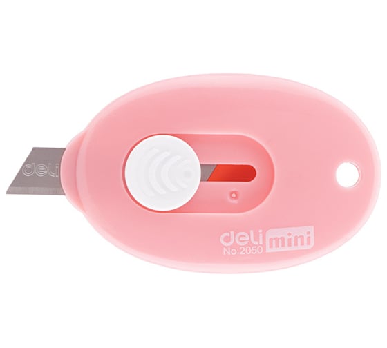 Канцелярский нож DELI E2050 mini сталь ассорти блистер 1005413 18  шт. в упак.