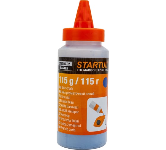 Разметочный мел STARTUL синий 115 г ST1215-02