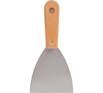 Малярный шпатель HARDY серия 84, нержавеющая сталь, ручка из бука, размер 10см 0830-840010