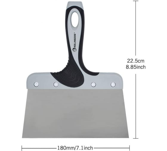 Шпатель Rollingdog Taping Knife, нержавеющая сталь 420, 180 мм., 50300 3
