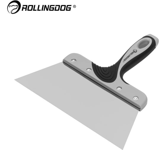 Шпатель Rollingdog Taping Knife, нержавеющая сталь 420, 220 мм., 50302