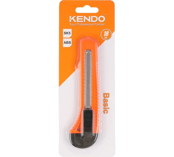 Строительный нож KENDO 18 мм 30925