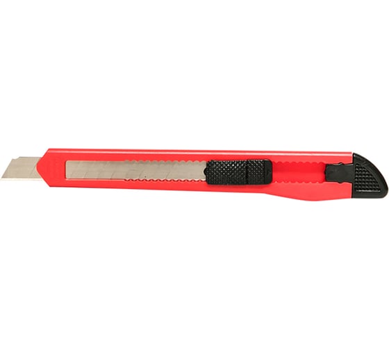 Нож с сегментированным лезвием EKF Master НСМ-10 9 мм ncm-10-ms
