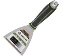 Малярный строительный шпатель ROLLINGDOG Joint knife из нержавеющей стали, 101 мм., ультра-гибкое лезвие, металлический наконечник 50383