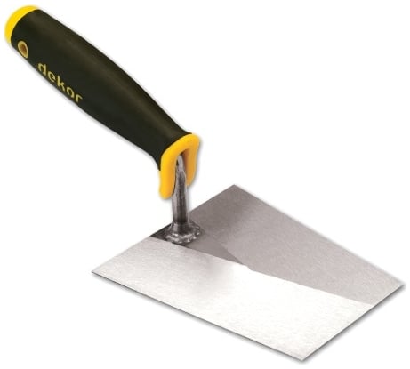 Кельма каменьщика DEKOR HASSAN 180мм, пластиковая ручка 382