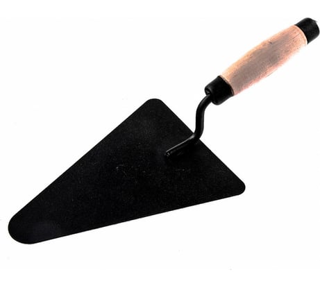 Стальная кельма бетонщика СИБРТЕХ деревянная усиленная ручка// 86220