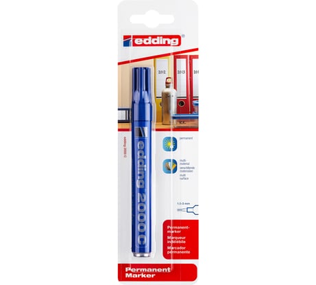 Маркер для ткани EDDING 4500 пигментные чернила, круглый наконечник, 2-3 мм, стирка до 60° С, салатовый E-4500#11