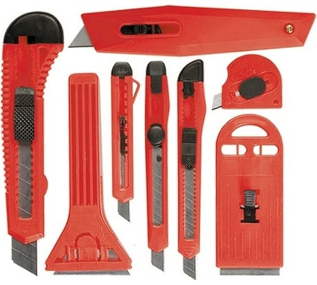 Набор ножей с выдвижными лезвиями MATRIX 78991