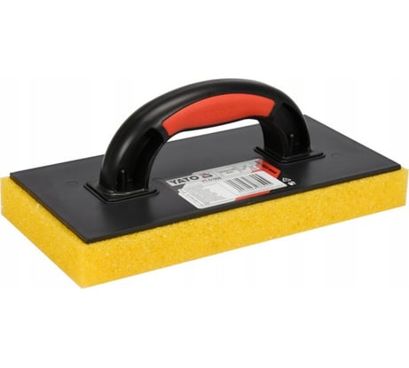 Терка для штукатурки YATO 270x130 мм, с гидрогубкой 30 мм YT-51908