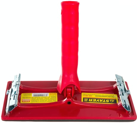 Терка для шлифования с держателем под телескопическую ручку, 230x80мм STAYER 3570-08