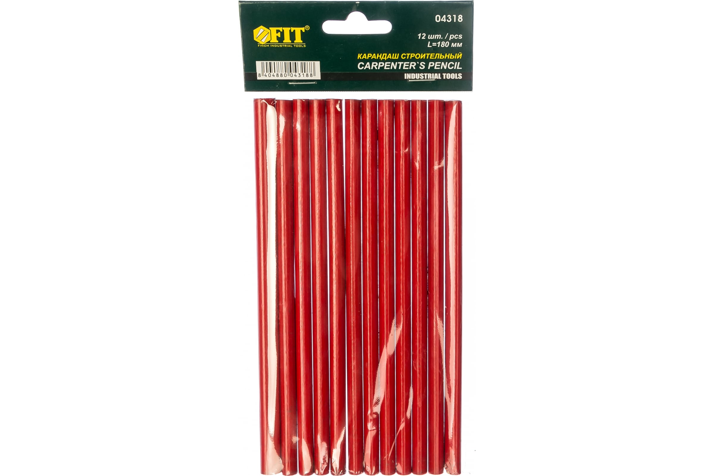 Строительныйкарандаш180ммFIT04318