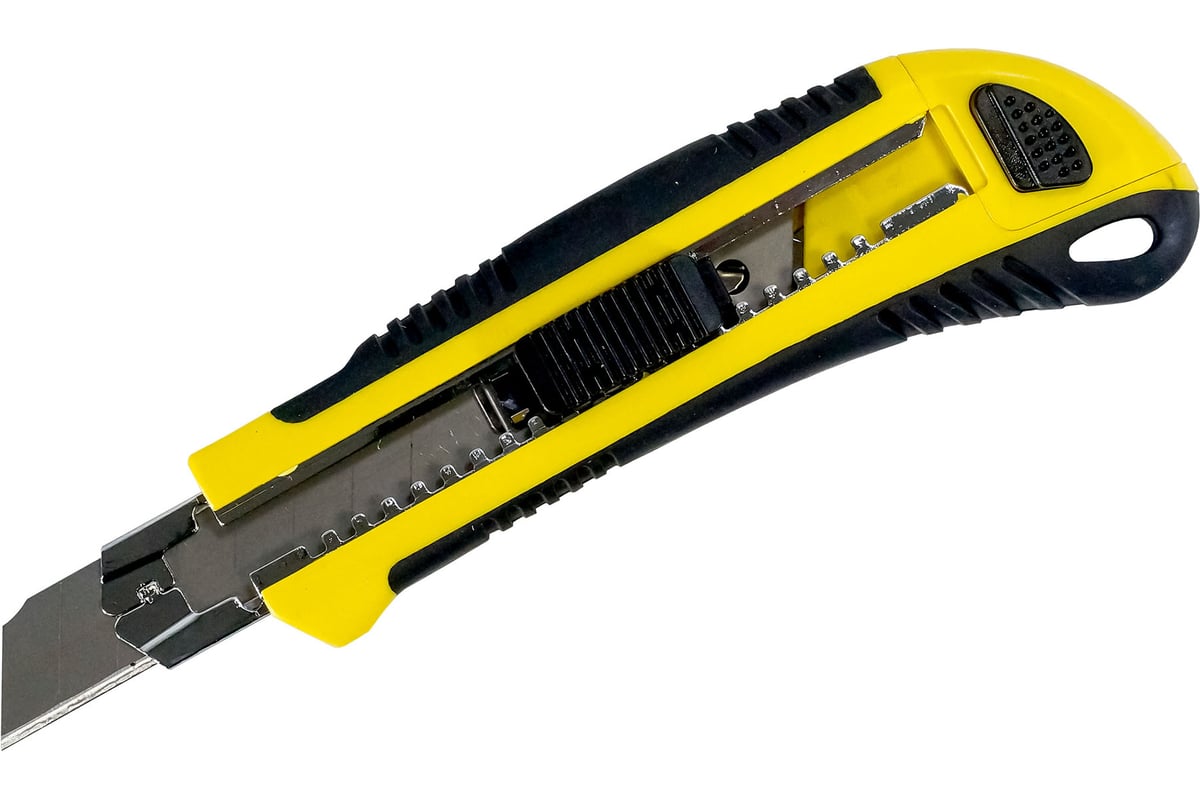 Нож со сменным лезвием 18 мм 1/12/48 Энкор 9667 - выгодная цена, отзывы ...