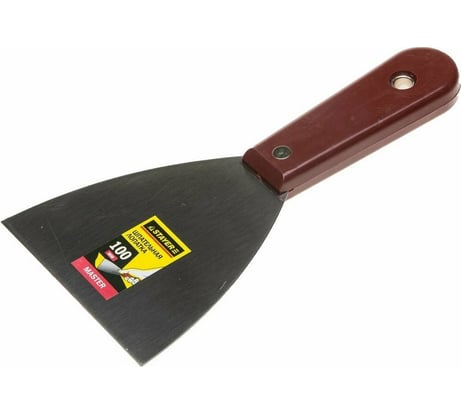 Шпатель с пластмассовой ручкой, 100мм STAYER 1003-100