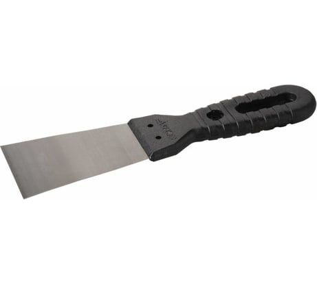 Стальной шпатель с пластмассовой ручкой, 55мм STAYER 1006-055