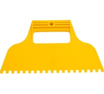 Пластмассовый зубчатый шпатель 6х6мм, 230мм STAYER 1022-6