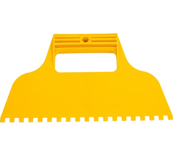 Пластмассовый зубчатый шпатель 6х6мм, 230мм STAYER 1022-6 1