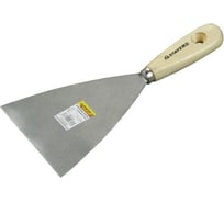 Шпатель с деревянной ручкой, 120мм STAYER 1001-120