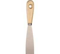 Шпатель с деревянной ручкой 30мм FIT DIY 06030