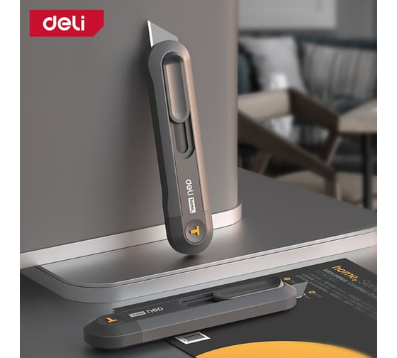 Технический нож DELI Home Series Black HT4008 104614