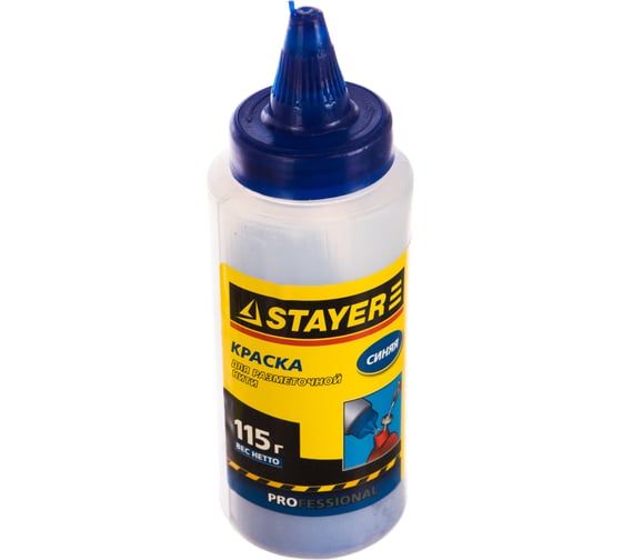 Синяя краска для разметочной нити 115 г STAYER 2-06401-1_z01