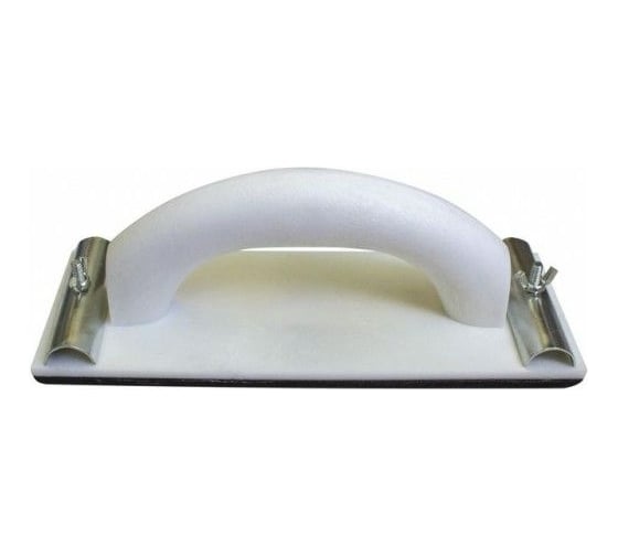 Пластмассовый блок для шлифования ROCKFORCE с зажимами, 230x120 мм RF-PSD120C 1