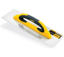 Стальная гребенка SGS 500мм зуб 10x10 закрытая рукоятка 3612SGS