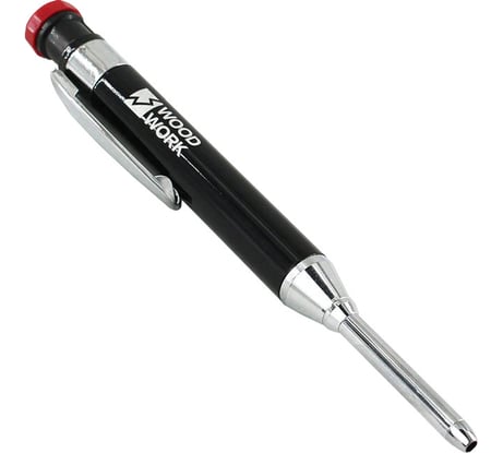 Механический карандаш WOODWORK с грифелем d2,8 мм, металлический корпус, с набором грифелей CPL-003