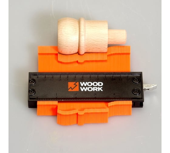 Шаблон для копирования контура WOODWORK 125x100 мм GRT-125