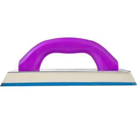 Двухслойная тёрка для работы с гипсовыми штукатурками Ocean Color с резиной, 230x100 982002