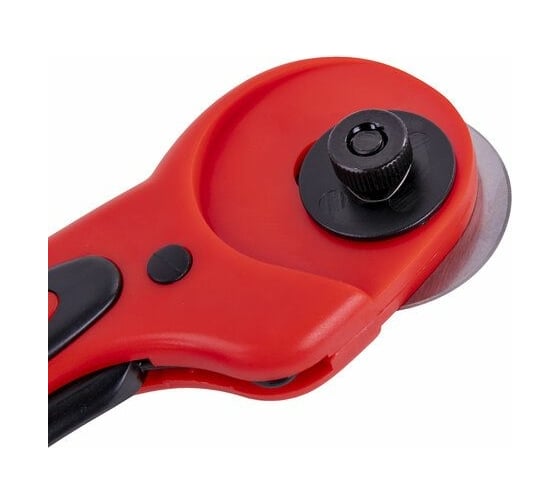 Раскройный роликовый нож BRAUBERG Professional 45 мм, круглое лезвие, резиновые вставки 238087