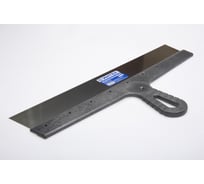 Фасадный шпатель ИНТЕК 450 мм, с пластиковой ручкой, нержавеющая сталь 8968