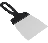 Нержавеющий шпатель РОКОТ пластиковая ручка 100 мм 683-133