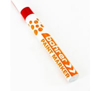 Маркер-краска BOHRER 2-4 мм, красный, круглый, нитро-основа, 12 шт. 41332412