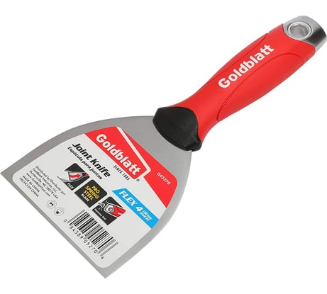 Шпатель Goldblatt из пружинной стали, 102 мм, рукоятка soft grip G05270