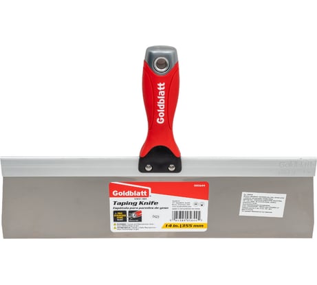 Шпатель Goldblatt из нержавеющей стали, 356 мм, рукоятка soft grip G05644