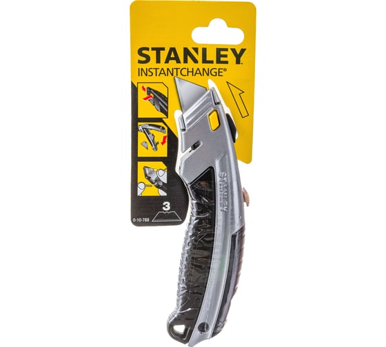 Нож DYNAGRIP с быстрой сменой лезвия Stanley 0-10-788