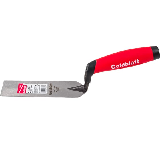Мастерок Goldblatt 152x51 мм, рукоятка Soft-Grip G06981