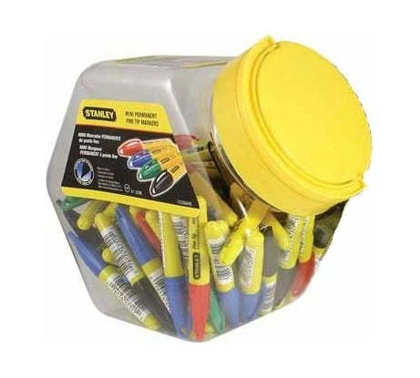 Маркеры MINI разных цветов 72шт Stanley 1-47-329