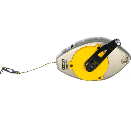 Набор: шнуровка в корпусе 30 м и флакон черного мелового порошка STANLEY FatMax Xtreme 0-47-488