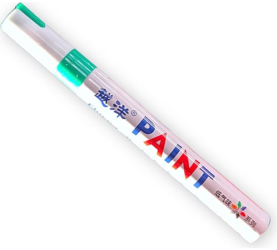 Маркер-краска по металлу Flysea Paint Marker FS-110 с наконечником 2-4 мм, зеленый FS-110-green