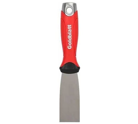 Шпатель-скребок Goldblatt Soft Grip пружинная сталь, 32 мм, рукоятка G05065