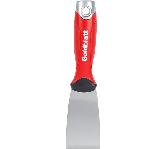 Шпатель-скребок Goldblatt Soft Grip пружинная сталь, 51 мм, рукоятка G05066 1