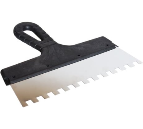 Зубчатый шпатель Inforce 250 мм зуб 10х10 мм 020605-010-250