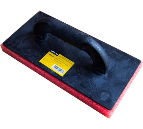 Терка Inforce 140х280 мм с твердой губчатой накладкой 020203-003-002