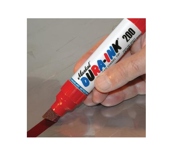 Маркер-ручка Markal DURA-INK 200 красный 096916