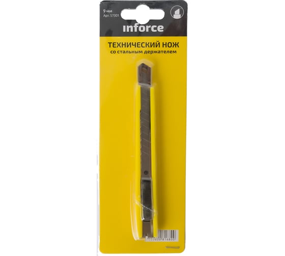 Технический нож Inforce 9мм 57301